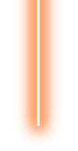 Ligne neon orange